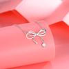 Pulsera de ensueño de mariposa de plata S925 para mujer, venta al por mayor, nicho, dulce lazo, estilo coreano, personalidad simple, estudiante, joyería de alta calidad