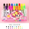 Pluma de color para pintar grafitis lavable, juego de acuarelas para niños, acuarela a base de agua para pintar en preescolar, pincel de acuarela pintado a mano