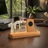 Academia de Acrílico Celebración de Aniversario del Campus Regalo de Camaradería Luz de Noche con Carga Inalámbrica Pequeño Regalo Creativo Personalizado