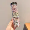 Cuerda para el pelo de alta elasticidad con agujero para el pulgar para niñas, Goma para el pelo de bebé que no daña el pelo, Diadema de goma linda y duradera, Goma para el pelo, Diadema