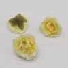 Simulação de cabeça de rosa mão acessórios decorativos cor gradiente europeia Botão de flor de chá DIY material de guirlanda artesanal de floresta