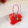 Colgante de Muñeco Creativo de Felpa del Año del Caballo, Llavero de Mochila para Niña, Encanto Versátil, Lindo Adorno de Pony de Año Nuevo