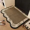 Felpudo de entrada estilo usado felpudo de entrada para pies alfombra resistente a la suciedad antideslizante alfombra interior de bucle resistente al desgaste alfombra de entrada