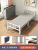 Sábanas Plegables Cama Individual Habitación de Alquiler Siesta para Adultos Sofá Cama 1.0m Cama Dura Dormitorio Sencillo Oficina Cama de Hierro