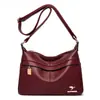 Bolsa Feminina Transfronteiriça 2024 Nova Bolsa de Ombro de Alta Qualidade Bolsa Transversal Feminina da Moda de Rua Bolsa de Mão de Grande Capacidade para Mulheres