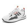 Sapatos masculinos moda primavera esportivos estilosos cadarço jovens casuais sola macia antiderrapante respirável absorção de choque sapatos de corrida masculinos