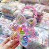 Mini cabeza de princesa en caja pinza pequeña de agarre flequillo pinza frente horquilla rota banda de goma para niños no lastima anillo para el pulgar venta al por mayor