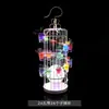 Portavasos Luminoso Personalidad Creativa Bar KTV Estante para Vino Estante para Cócteles en Forma de Corazón Portavasos de Bala Luminoso LED
