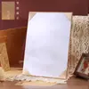 Cubierta de Certificado de Honor de Mesa de una Sola Página A4 Perlada, Carta de Nombramiento, Carta de Autorización, Regalo de Graduación, Páginas Interiores y Marco Exterior