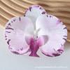 Cabeça de flor Phalaenopsis simulação pétala acessórios diy tiara feita à mão grampo de cabelo decoração de casamento sobre filme flor atacado