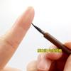 Pintura fina Hook pluma pincel de escritura traje pintura china tradicional ratón de dibujo blanco barba de ratón pluma de barra de hoja pequeña elegante cuerpo delgado de oro pelo de lobo