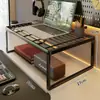 Soporte para monitor de computadora, soporte de enfriamiento para laptop, base para pantalla de escritorio, organizador de escritorio