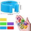 Anillo de pie grande para pollo y pato con hebilla abierta, numeración digital continua, anillo de pie para aves de corral, fabricante de anillos de pie para pollo