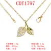 Sencillo y Versátil Color Cobre Puro Conserva el Color Microincrustado Árbol de la Vida Ciervo Colgante Collar Moda Coreana Cadena para Clavícula para Mujeres