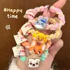 Lindo Animales de Dibujos Animados Trenzados Cintas para el Cabello para Niñas, Diseños de Zorro y Conejo, Cuerdas Elásticas de Alta Elasticidad para Cola de Caballo, Accesorios para el Cabello