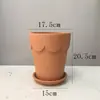 Maceta de barro antigua maceta de paisaje maceta para plantar diy planta suculenta pequeña flor pequeña planta en maceta con plato maceta de azulejo