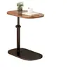 Mesa lateral de sofá ajustável, mesa lateral de sala de estar, mesa de centro, mesinha, mesa de chá, prateleira lateral de cama móvel para quarto, mesa de cabeceira