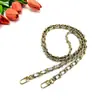 Correa de Hombro Hao Meng Hardware de Material PU, Accesorios de Correa de Hombro para Bolso de Silicona de Moda, Correa de Hombro de Cadena Tejida de Cuero PU