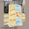 Caja para Hornear Caballo Mismo Queso Súper Suave Leche Cuerno Pastel Caja de Embalaje Bolsa de Queso Cuerno Caja de Embalaje Transparente