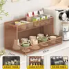 Suporte organizador de xícaras, porta-copos para cozinha, mesa de jantar, bancada, para colocar xícaras, canecas de café, xícaras de chá e copos de água, rack organizador