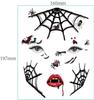 Tatuajes de payasos del escuadrón suicida de la Fuerza de Tarea X de Halloween, tatuajes de payasos de Harley Queen