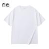 240g manga curta camiseta pesada masculina e feminina cor sólida jovem casal marca de moda frouxo penteado algodão manga curta camiseta masculina