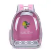 Hola Brid Suministro Directo de Fábrica Bolsa para Loro Bolsa para Pájaro Transparente Transpirable Todas las Estaciones Loro Pequeño Sol Periquito Mochila