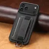 Adequado para Capa de Celular com Porta-Cartão para Iphone18Promax, Alça de Pulso para Samsung S26Ultra, Capa de Couro com Suporte para Google 11