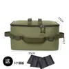 Bolsa de Armazenamento para Tanque de Gás de Fogareiro Externo, Bolsa de Ferramentas para Piquenique e Acampamento, Bolsa Utilitária Multifuncional de Grande Capacidade, Bolsa para Utensílios de Cozinha e Fogareiro