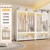 Armario de acero de estilo moderno para ropa de bebé, estable y duradero, a prueba de polvo, colgable, armario modular con almacenamiento compartimentado