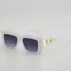 Marco Cuadrado Europeo Estilo Nuevo Nicho Vanguardista Exquisito Gama Alta Muestra Temperamento Celebridad de Internet Viaje Vacaciones Gafas de Sol Anti-UV