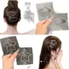 Grampo de Cabelo Estrela de Strass Presilha Lateral Presilha para Franja para Mulheres 2026 Novo Estilo Grampo de Cabelo de Alta Qualidade Presilha para Testa Acessório de Cabelo