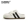 Zapatos Globales para Mujer Primavera 2026 Nuevos Zapatos de Entrenamiento Alemanes de Suela Gruesa Deportivos Casuales de Punta Cerrada Medias Zapatillas Tenis para Mujer