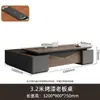 Mesa executiva de luxo, design moderno simples, mesa de presidente, mesa de CEO, mesa executiva, conjunto de mesa e cadeira para escritório de gerente