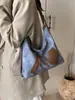 Grande capacidade de viagem bolsa tote feminina ombros all-match 2025 novo casual este ano moda bolsa de compras ombro