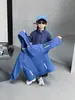 Conjunto de dos piezas de chaqueta acolchada de invierno para niños, estilo coreano, ropa exterior deportiva elegante para niños, adecuado para niños pequeños y medianos, para exportación y ventas transfronterizas