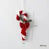 Sombrero de Elfo de Terciopelo Navideño Transfronterizo, Bastón, Colgante de Muñeco de Nieve, Decoración de Ventana, Adorno de Mesa, Arreglo de Árbol de Navidad