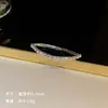 Pulsera elástica abierta de circonita de moda versátil temperamento dulce pulsera personalizada simple collar pulsera de alto sentido