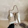 Bolsa Saco Design de Nicho Fashionável Nova Coleção Primavera 2026 Casual Texturizada Elegante para Mulheres Ombro Transversal