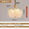 Luminária pendente de cabeceira 6 novos estilo creme, luminária pendente pequena de altura ajustável para quarto, hall de entrada, parede de fundo, luz de corda pendurada ambiente, ferro-alumínio