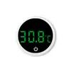 Termômetro para aquário LED display digital termômetro eletrônico, medidor de temperatura da água externo de alta precisão para aquários
