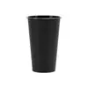Taza de Té de Leche Desechable Comercial Negra Moldeada por Inyección Taza de Empaque Cafetería Bebida Taza para Bebida Fría Resistente a Altas Temperaturas Grande en stock