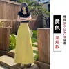 Falda Yamamoto de Seda de Hielo para Mujer, Nueva Primavera/Verano 26, Falda Midi Casual de Corte A, Suelta, Cintura Alta, con Caída