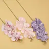 9 Elegantes Flores Artificiales Phalaenopsis, Flores Falsas, Decoración para el Hogar y Bodas, Adornos Florales al por Mayor, Decoraciones de Mesa para Exteriores