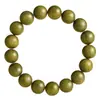 Pulseira Personalizada de Sândalo Verde Madeira Velha Natural Contas de Sândalo para Homens e Mulheres, Joia Redonda para Casal, Acessório Artesanal de Alta Qualidade