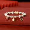 Pulsera de cloisonné gris fragante de Pekín, pulsera de esmalte cloisonné, pulsera bulliciosa de esmalte de color para pareja, novias, flores, regalo para hombres y mujeres