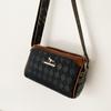 Bolso bandolera Boston de gran capacidad, multicapa, moderno, con diseño rómbico, para mujer, venta al por mayor de fábrica.