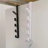 Gancho de Puerta Gancho para Abrigos Colgador de Puerta sin Taladro Artefacto Estante de Ganchos de Almacenamiento para Armario Guardarropa Dormitorio de Estudiantes