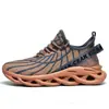 Zapatos de malla nuevos para verano y otoño talla grande suela retorcida zapatilla de malla tejida voladora estilo coreano para hombre talla extra zapatos ligeros