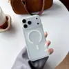 Capa Magnética para Celular com Toque de Pele Fosca para iPhone 18 Pro Max Apple 16 Lentes Furo de Precisão Capa Protetora 17